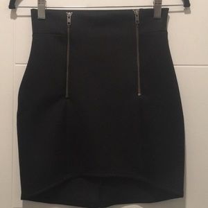 Black skirt by Nasty Gal